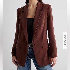Express Brown Blazer
